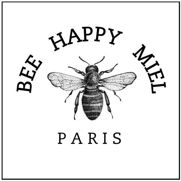 Logo bee happy miel