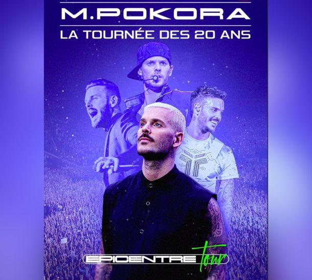 M Pokora au Zenith de Nantes