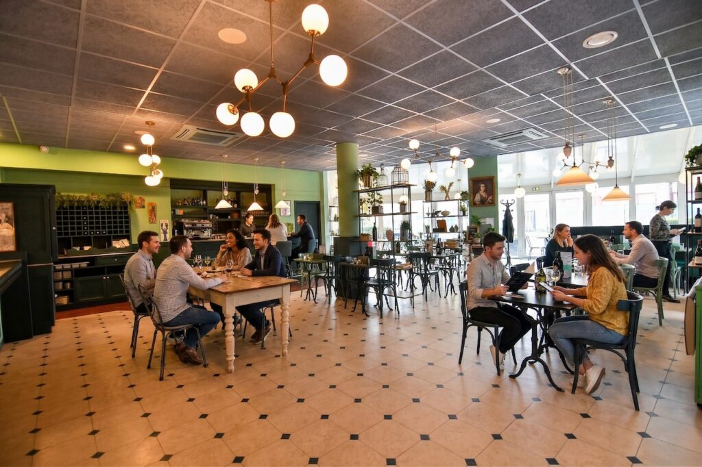 Restaurant de l'hôtel Ibis Nantes Saint-herblain