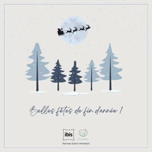 L’équipe de votre Ibis Nantes Saint-Herblain et son restaurant Lily's Garden vous souhaite de très belles fêtes de fin d'année 🥂🎉

https://www.hotel-saintherblain.com/
#hotelibissaintherblain #hotel #saintherblain #ibis #restaurant #LilysGarden