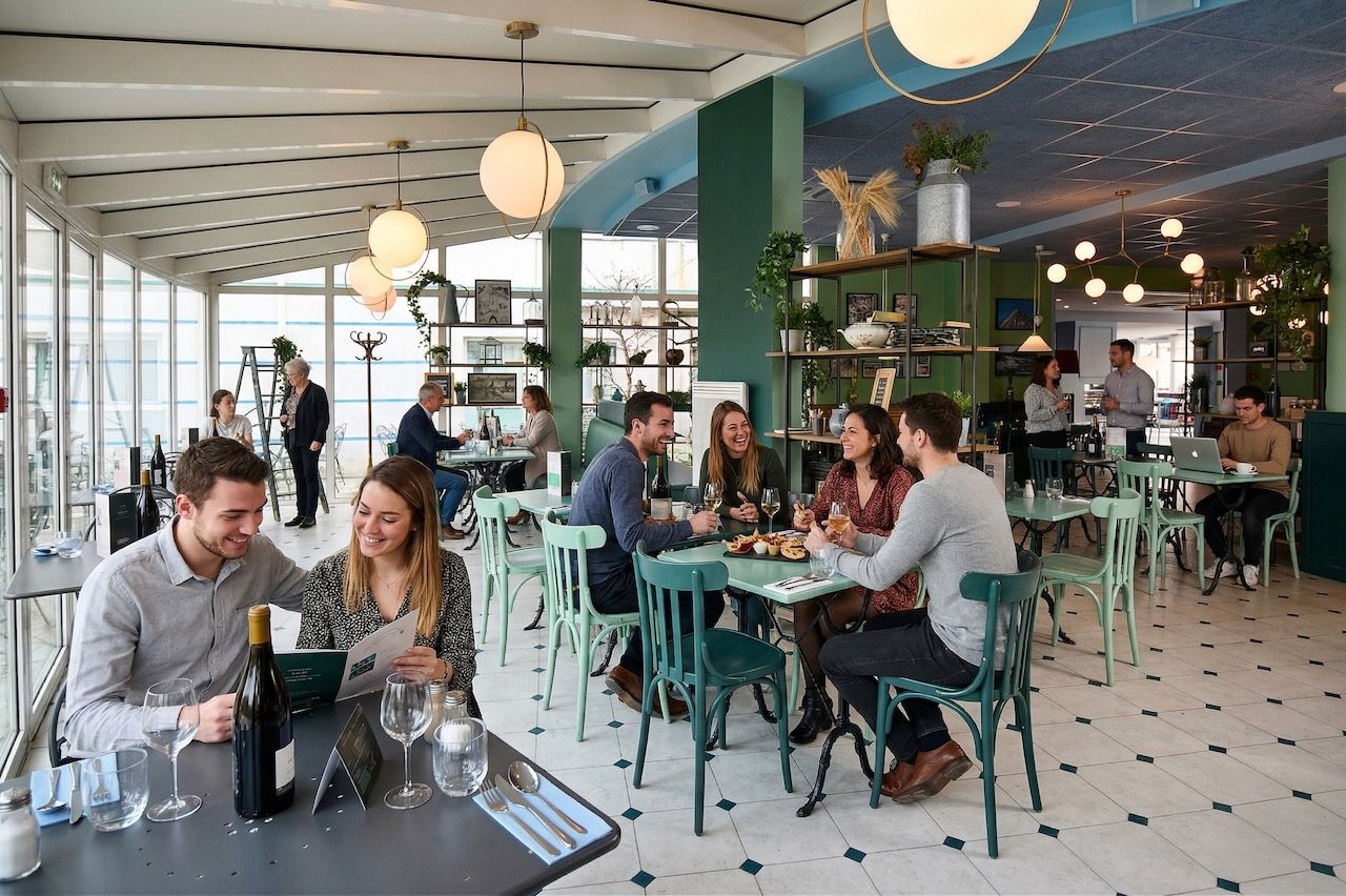 Restaurant de l'hôtel Ibis Nantes Saint-herblain